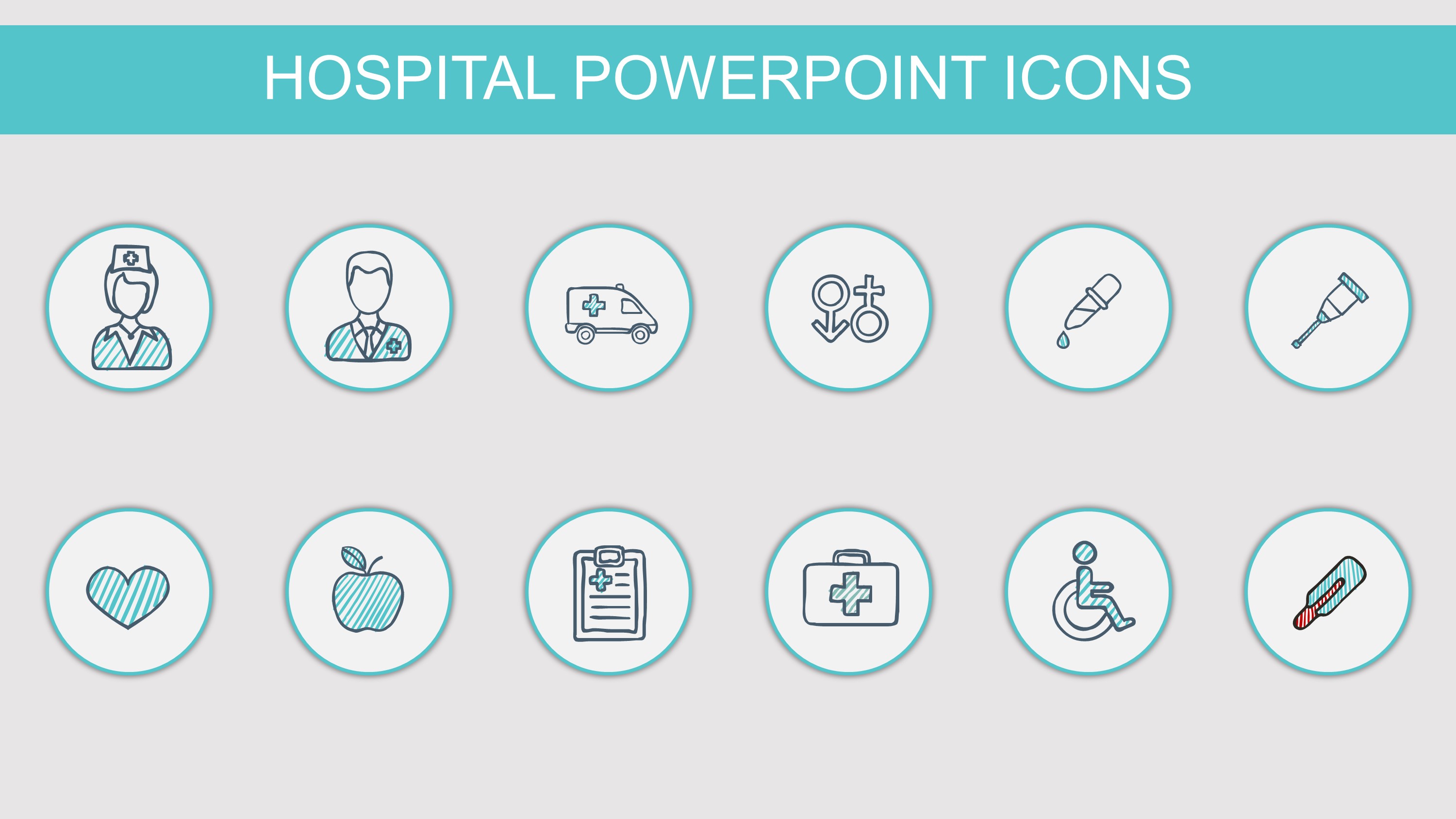 Hospital Icon Set