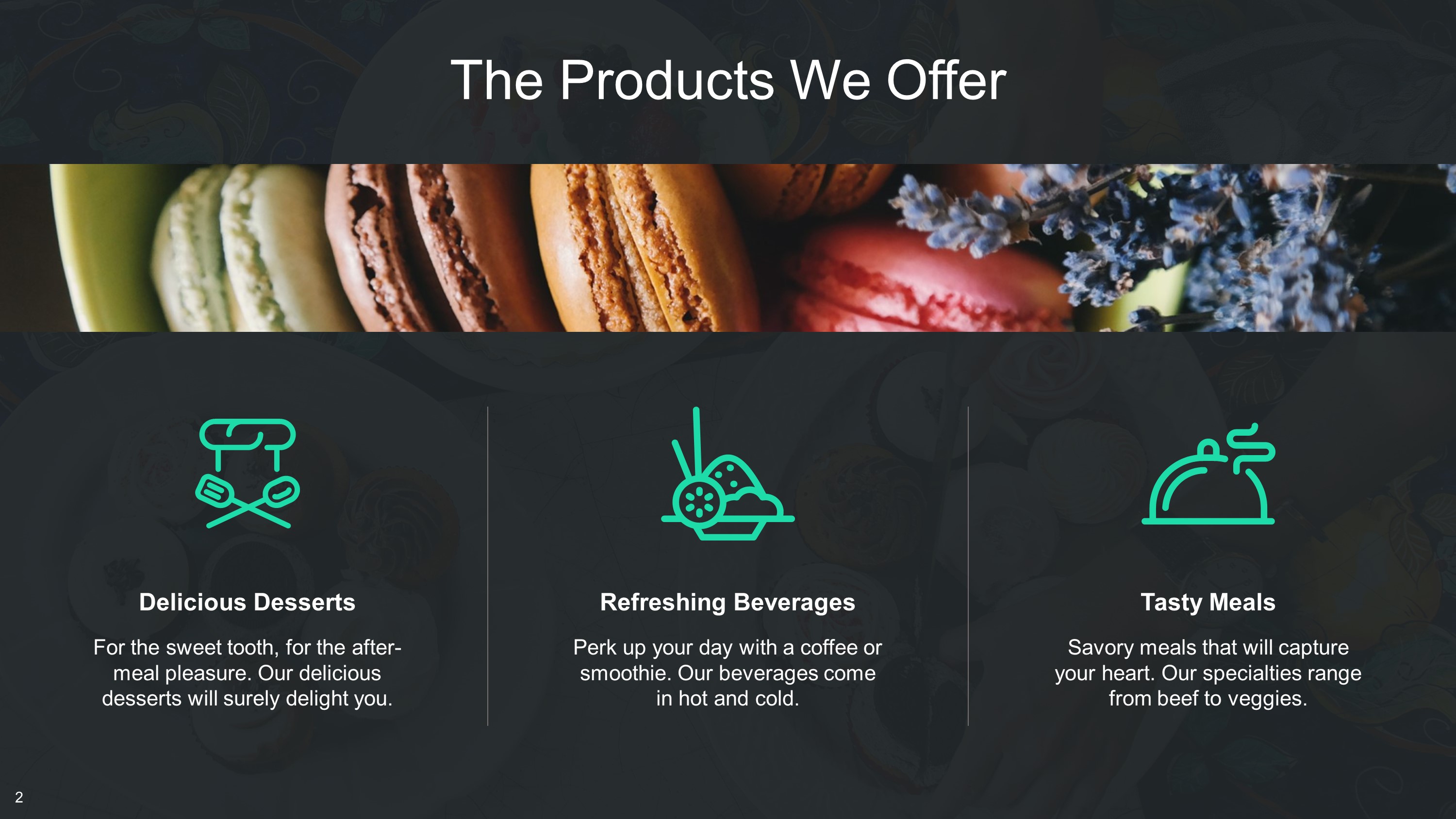 Product Offering Food Industry Slides for PowerPoint