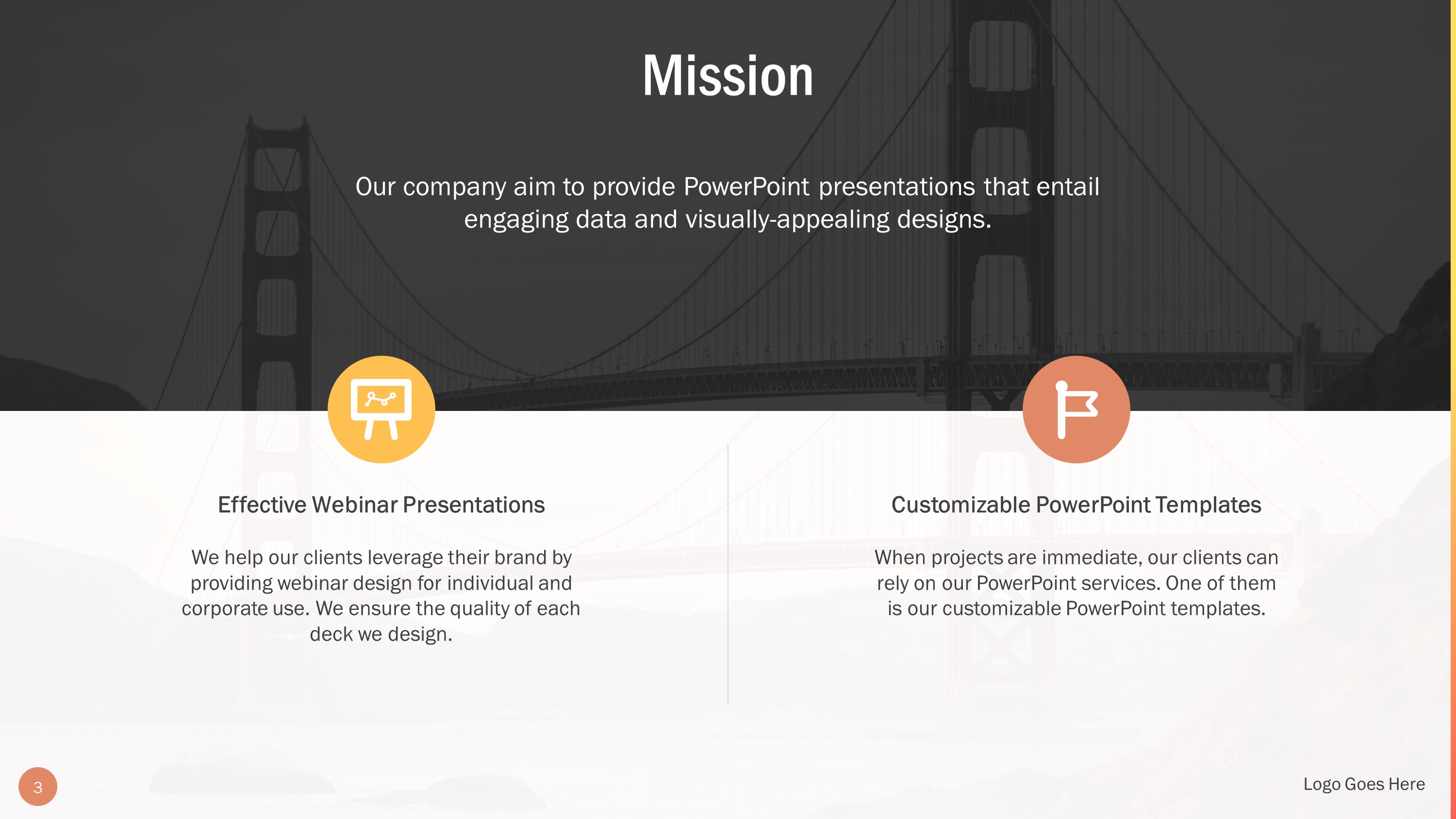 Professional Our Mission Slide Bundle for PowerPoint