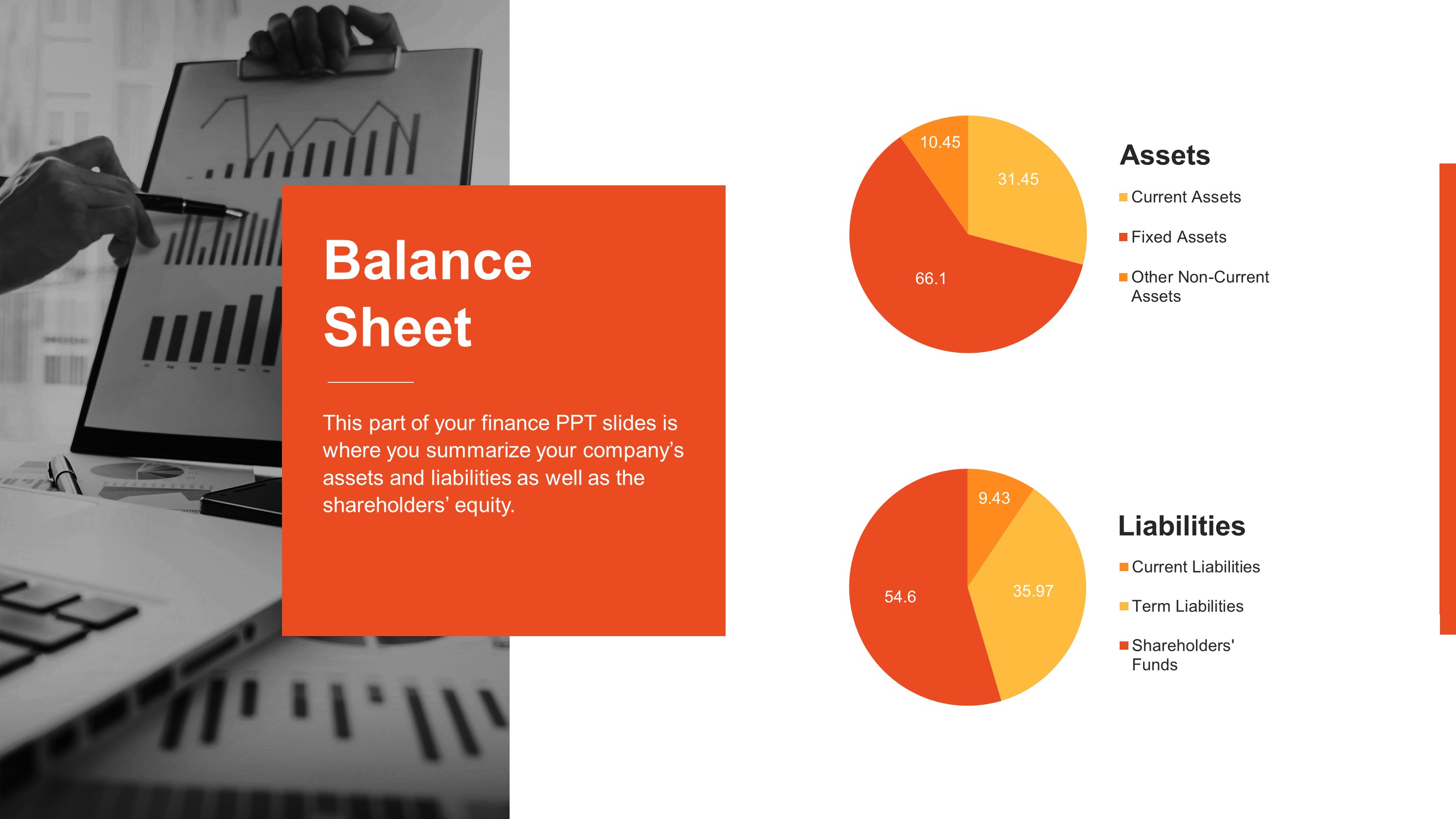 Financial Balance Sheet PowerPoint Slide