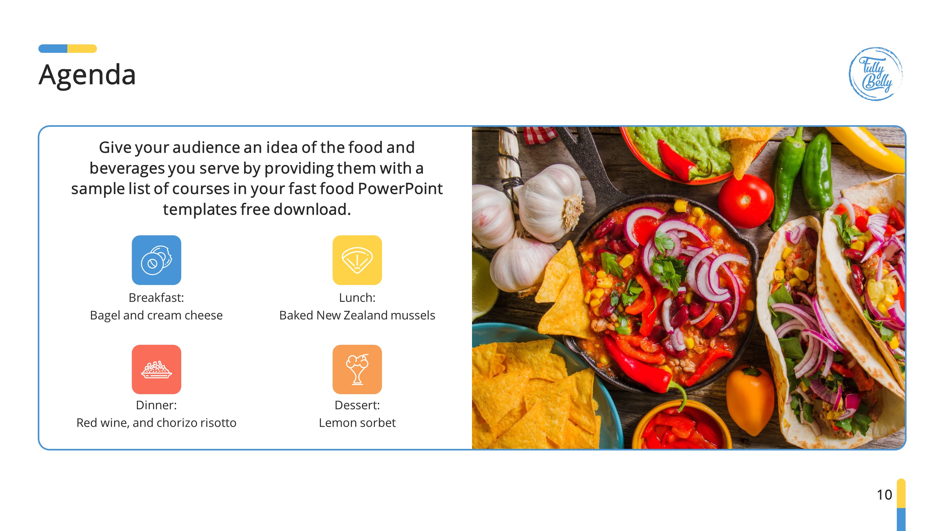 Food Premium Powerpoint Template Themes For Food Ppt Slidestore
