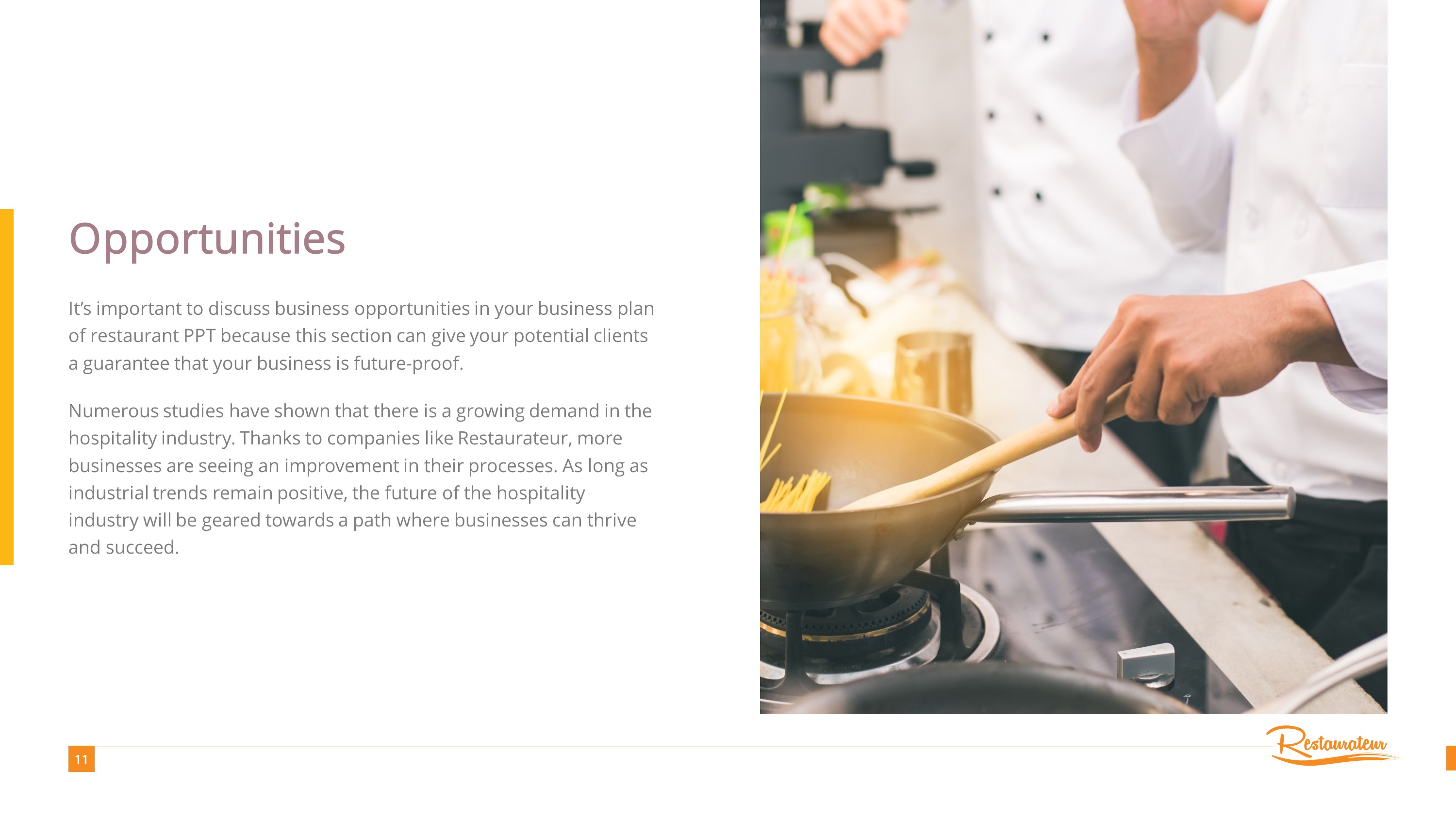 Business plan for restaurant example picture