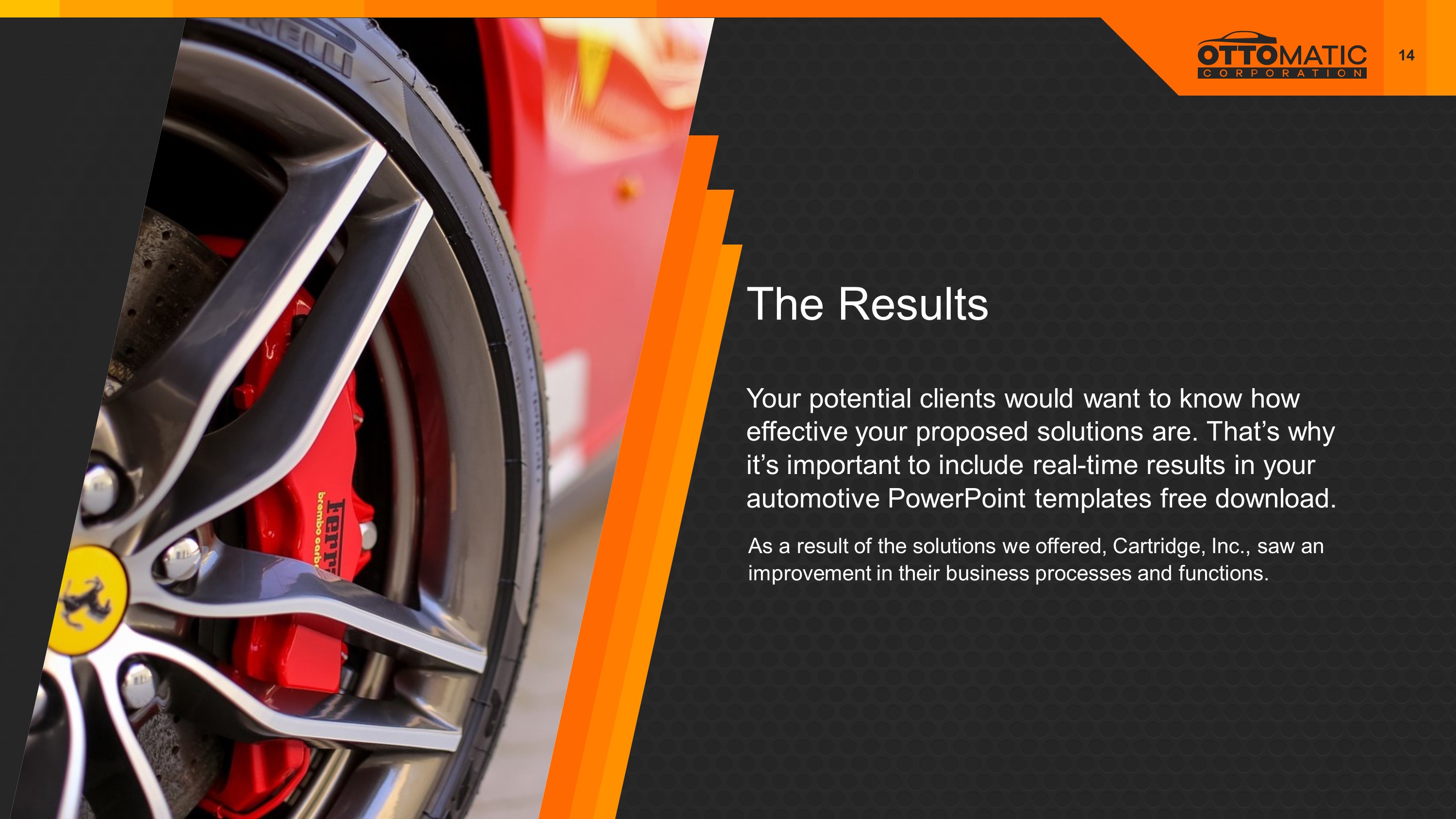 Automotive Company Premium Powerpoint Template Slidestore