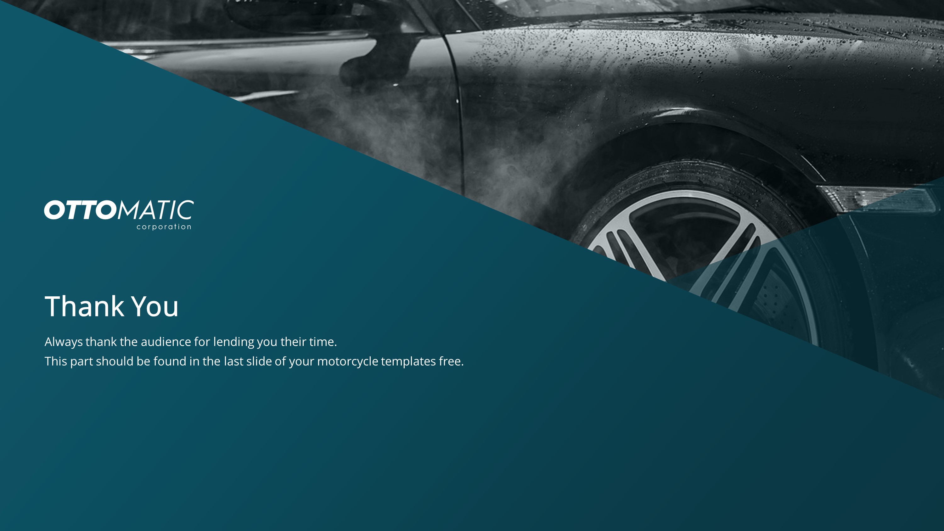 Car Company Premium PowerPoint Template – SlideStore