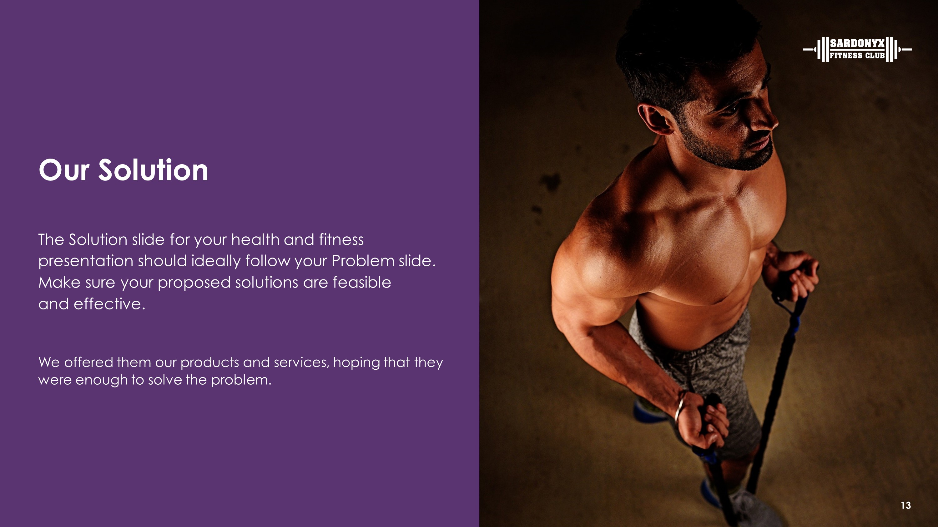Gym Premium PowerPoint Template Fitness PPT Themes SlideStore