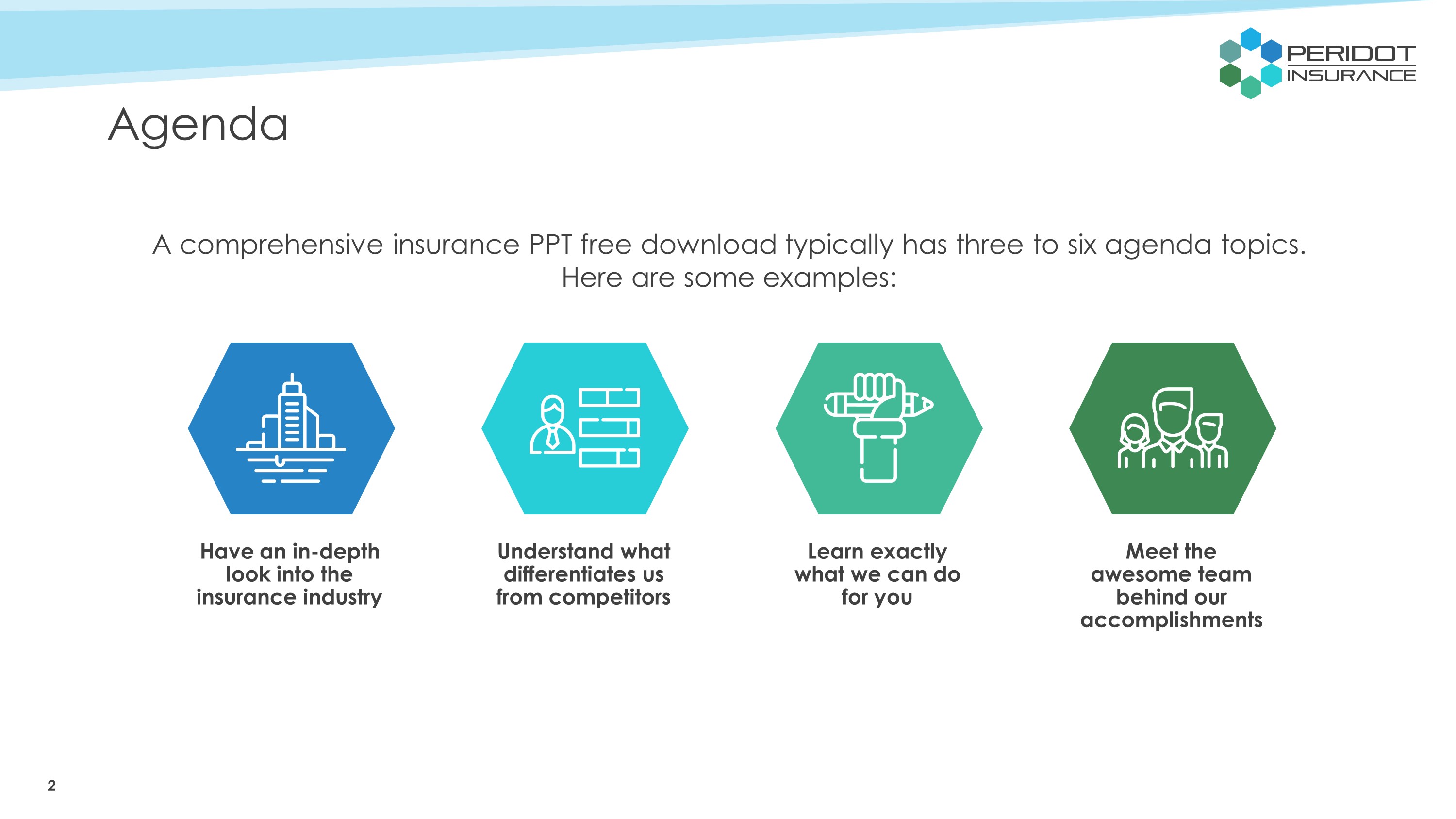 Insurance Presentation Ppt – Financial Report