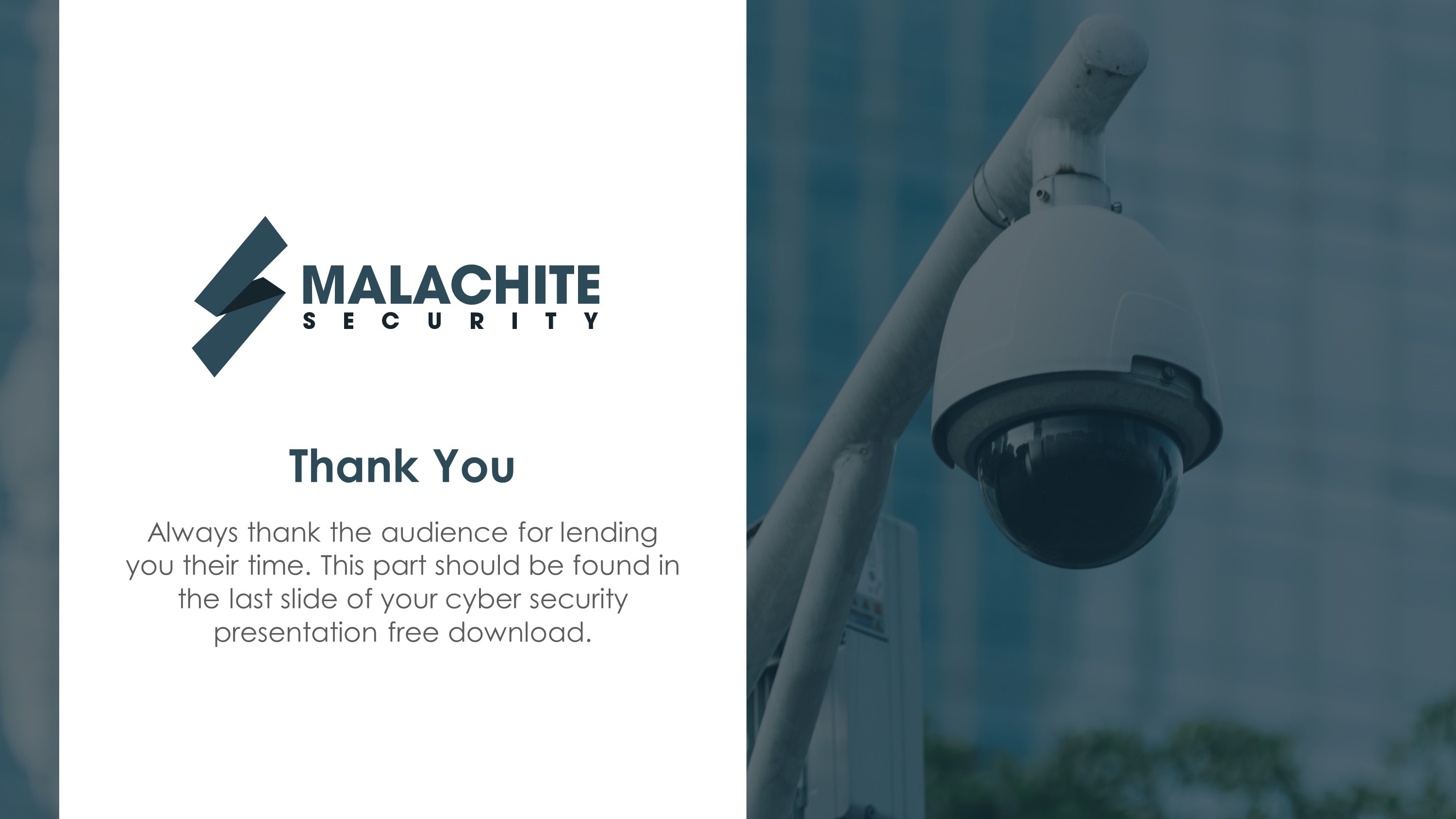 Cyber security powerpoint template image