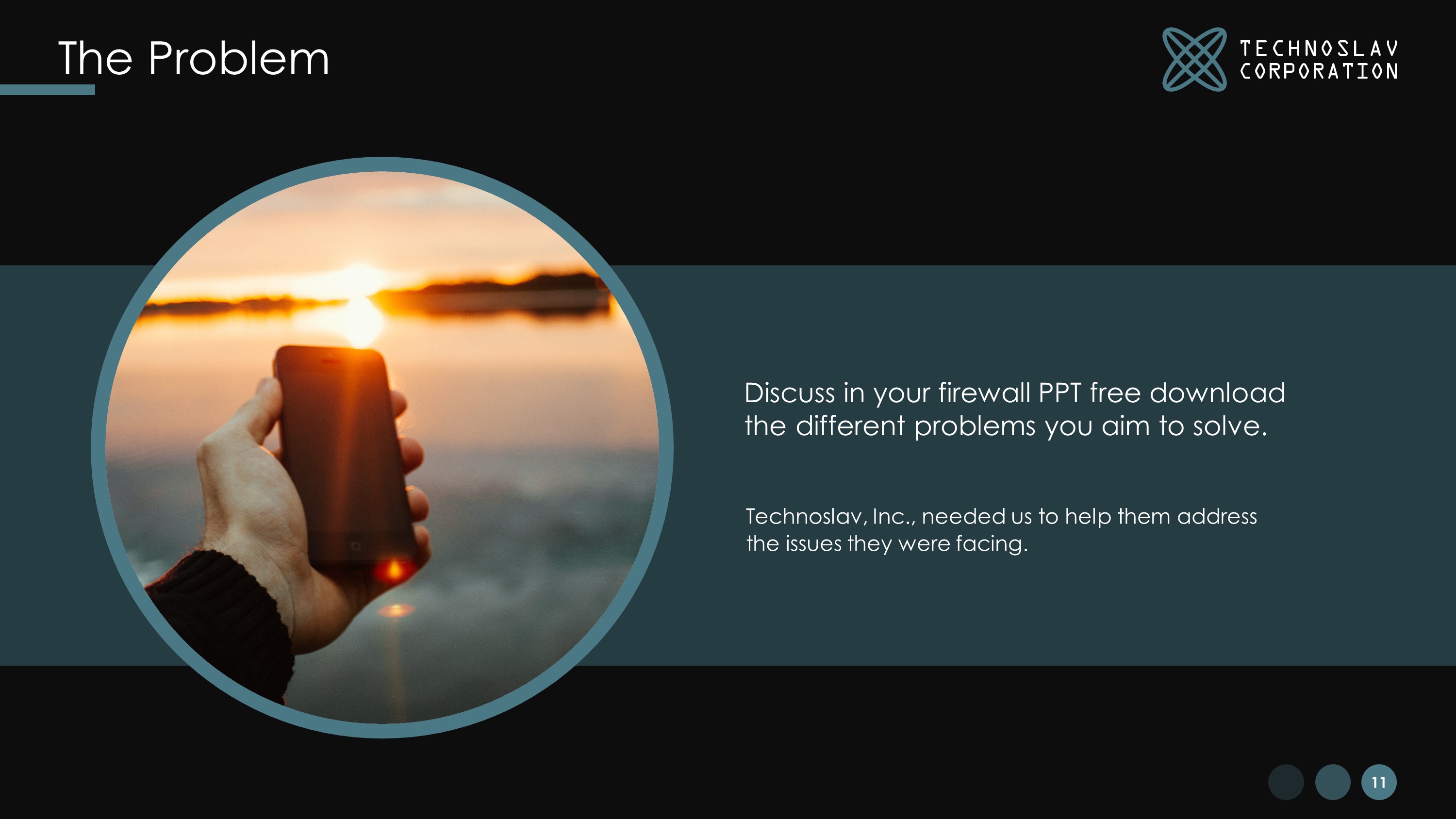 Modern Information Technology Premium Powerpoint Template