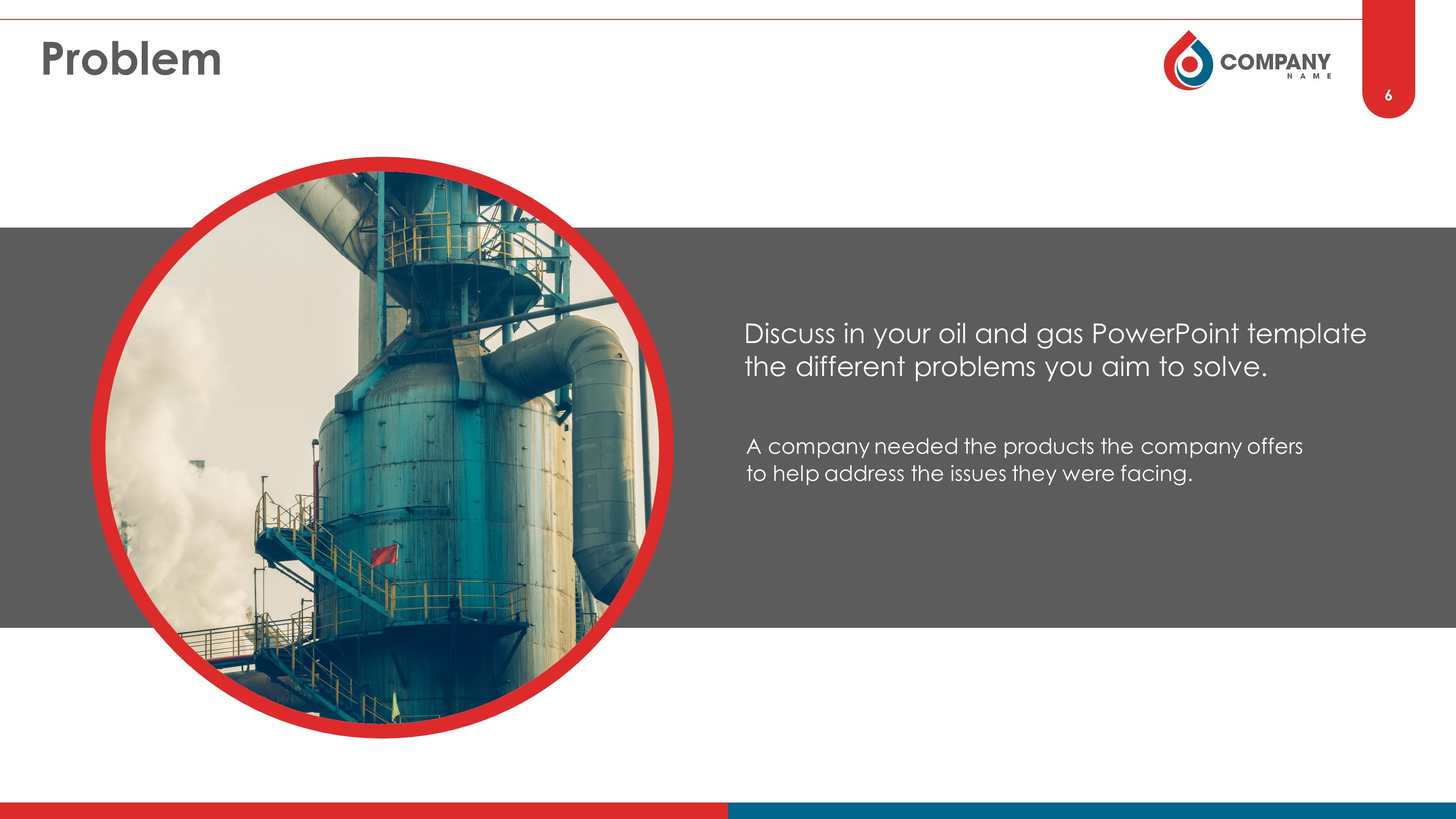 Oil And Gas Premium Powerpoint Template Slidestore