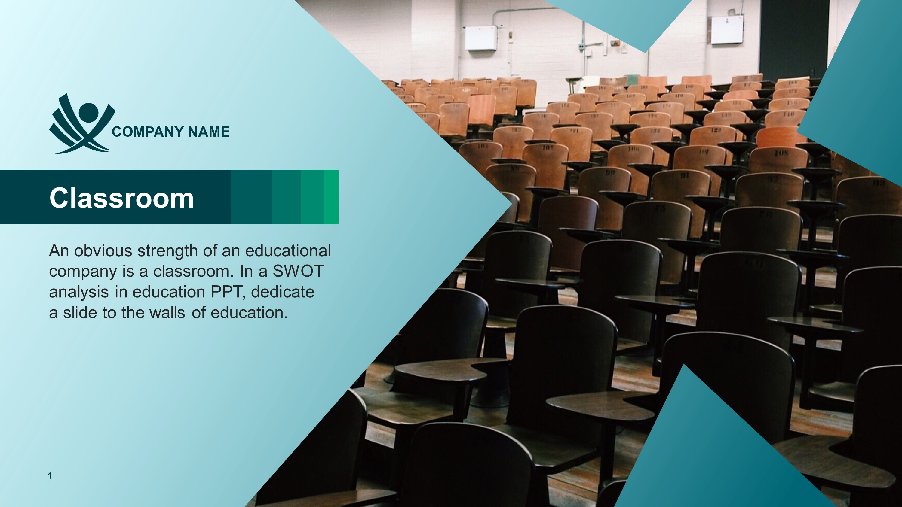 class presentation powerpoint template