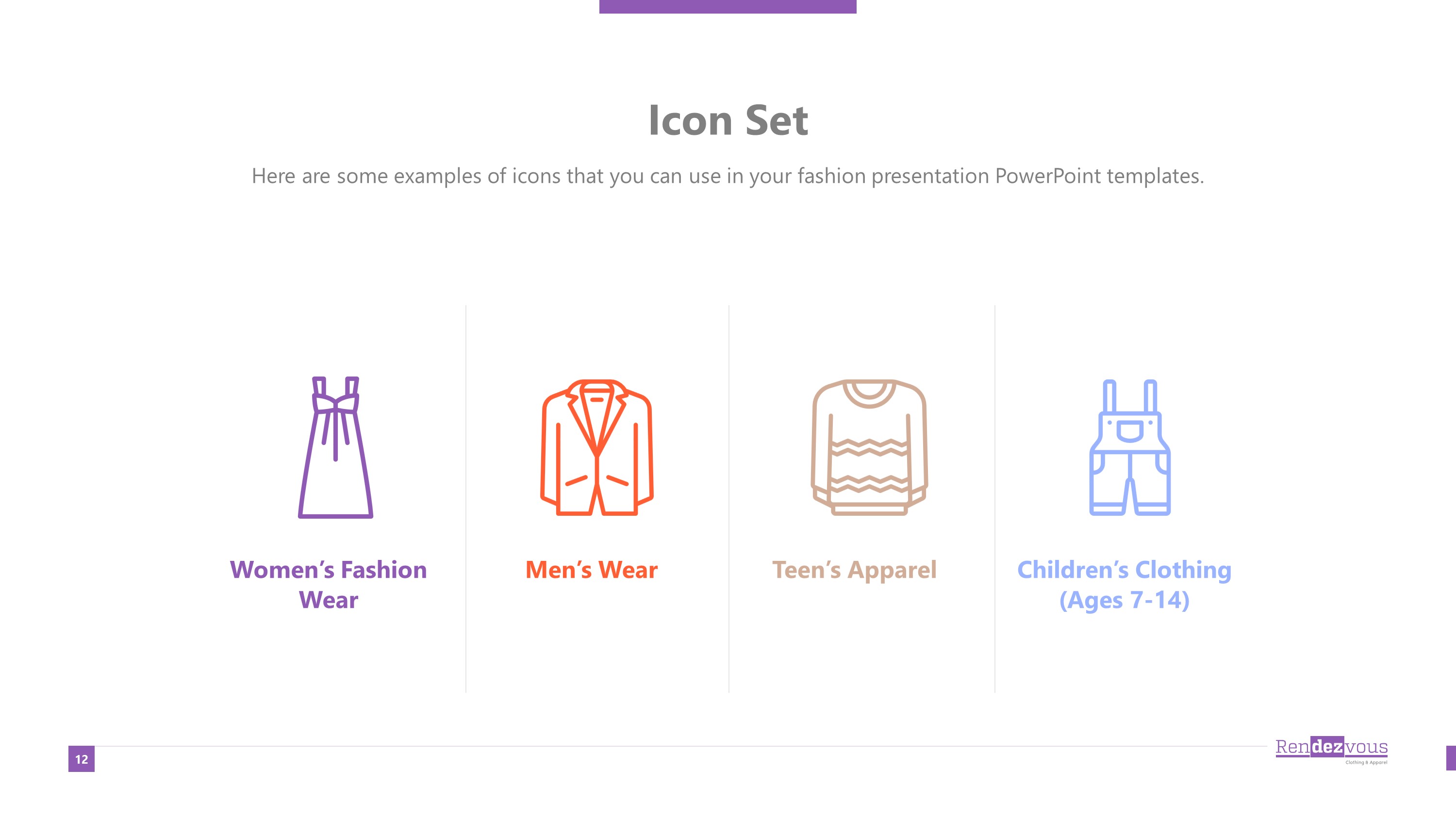 apparel merchandise premium powerpoint template – slidestore apparel merchandise premium powerpoint template – slidestore, Template For Children Clothing Presentation, Presentation templates