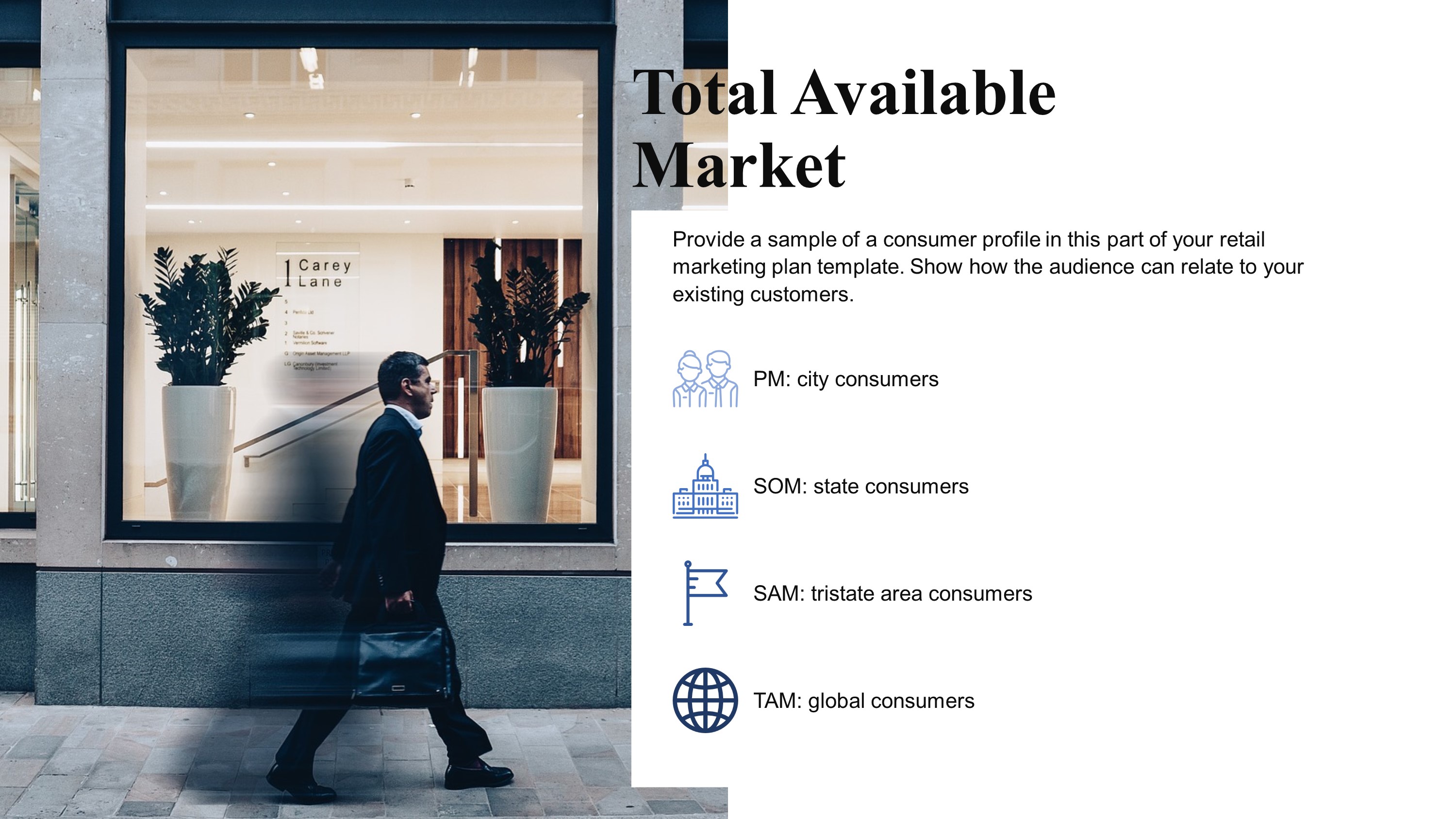 Free Retail Total Available Marketing PowerPoint Slide