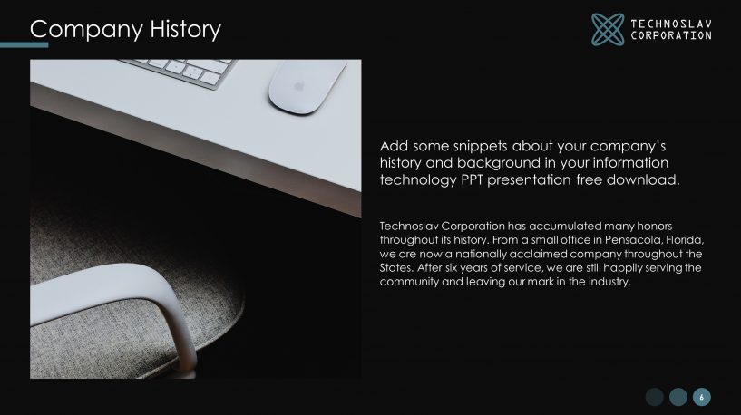 technology ppt template