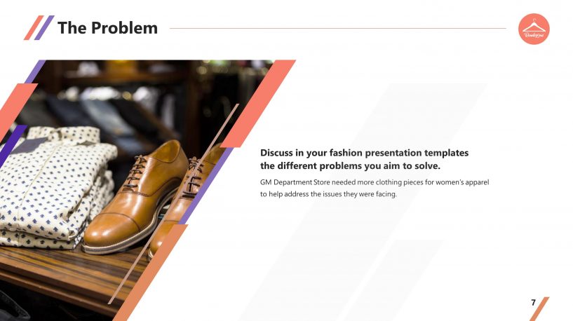 clothing & apparel premium powerpoint template – slidestore clothing & apparel premium powerpoint template – slidestore, Presentation templates